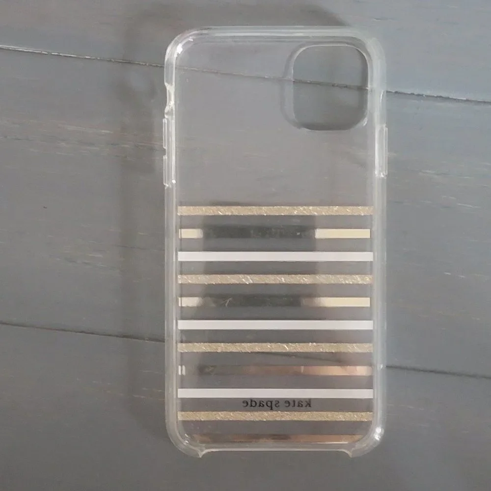 Kate Spade New York Stripe Soft Touch Protective Hardshell Case Cover